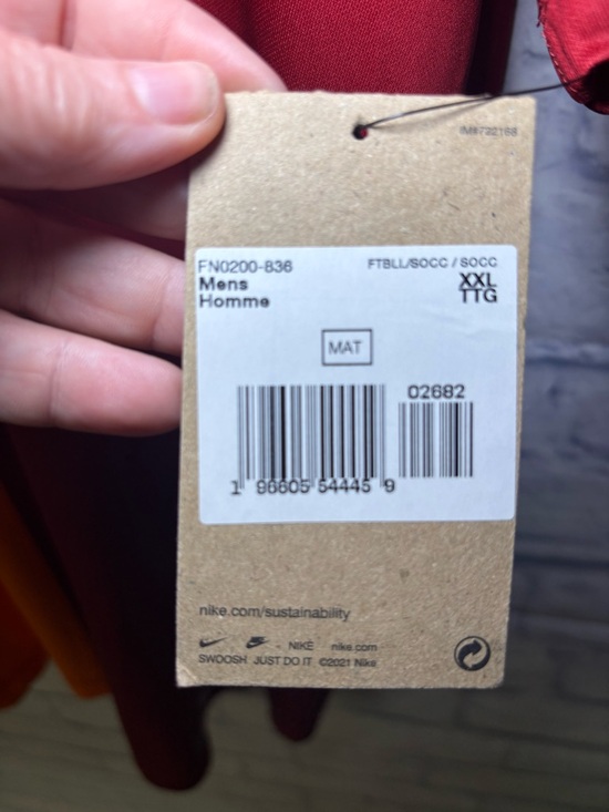 Nike Galatasaray Home Shirt 2023/2024 NWT Size XXL Season Home Football - Picture 7 of 15